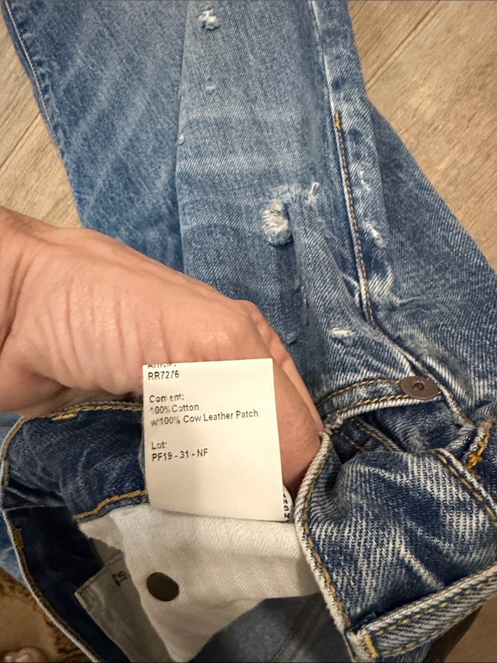 New without tags R13 boyfriend jeans - Picture 5 of 13